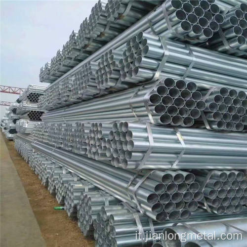 Tubo di galvanizzato tubo d'acciaio senza cucitura e tubo di ferro